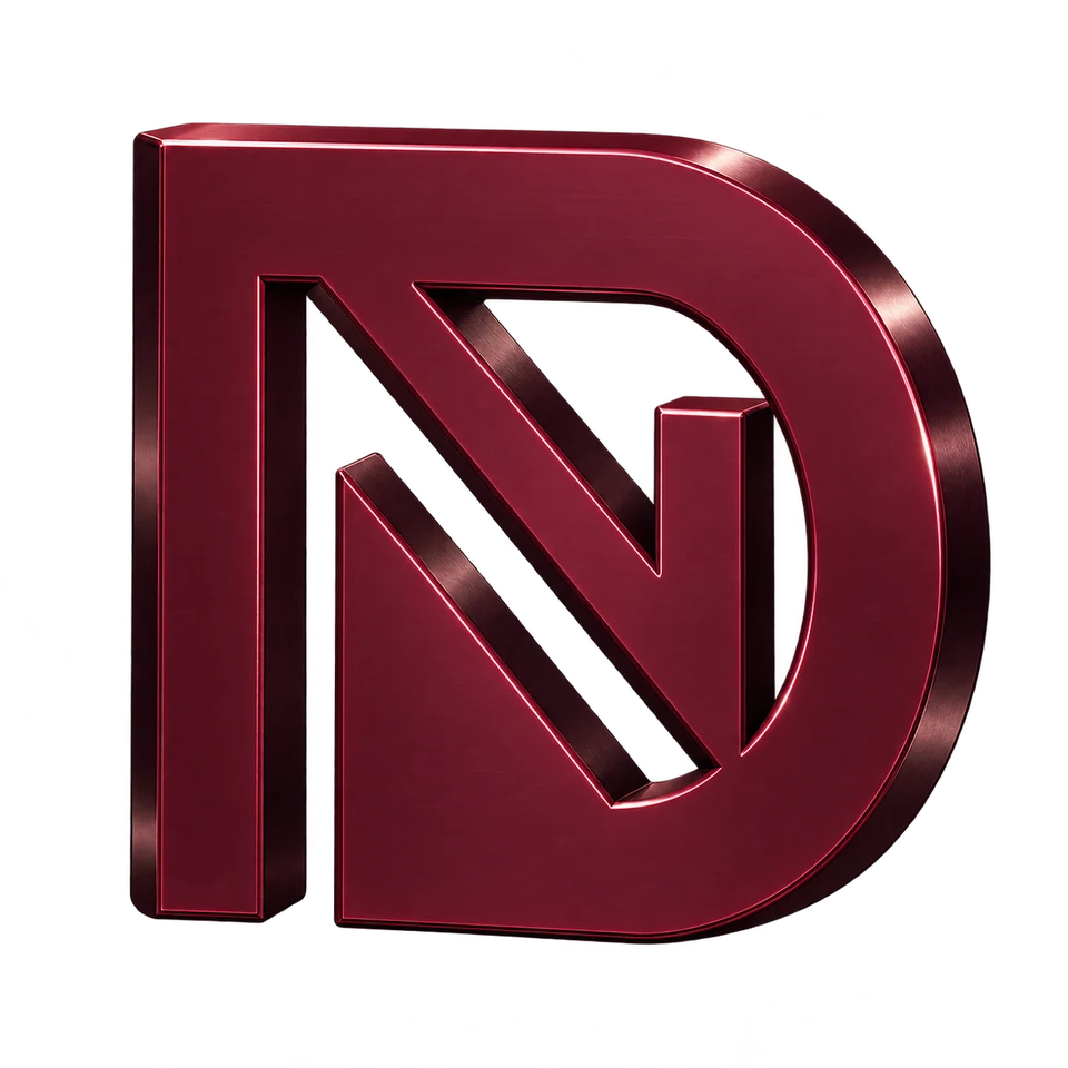 Denemenakit’in bordo DN monogramı